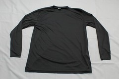 Vapor Apparel Men’s Solar Repreve L/S Shirt JQ2 Carbon Sizes Medium-Large