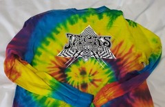 JACK’S SURFBOARDS Graphic Printed Tie-Dye Tee LS Size Large