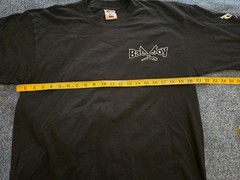 Vintage 90s Bad Boy Club T-Shirt 100% Cotton Black Size L Made USA