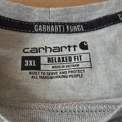 Carhartt Force Men’s Relaxed Fit Pocket Crew Neck Long Sleeve T-Shirt 3XL 80