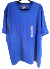3 Foundry Crew Neck T-Shirt Men’s 2XL Short Sleeve Red Blue and Gray NWT