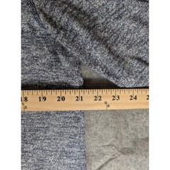 Tommy Hilfiger Mens Navy White Marled Knit Long Sleeve Crewneck Pullover Top