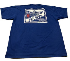 San Miguel Brewery, Double-Sided Graphic (BLUE) T-Shirt, Philippines (Pre-Owned)