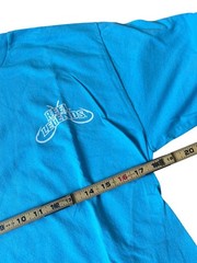Reel Legends T Shirt Mens Medium Blue Fishing Boating USA Flag Outdoors Novelty