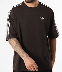 NEW MENS ADIDAS ORIGINALS 3 STRIPES OVERSIZE TEE SHIRT ~SIZE MEDIUM #KE290
