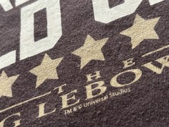 VTG Y2K Big Lebowski World Of Pain Tultex T-Shirt TM ©️Universal Studios Cotton