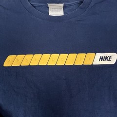 Vintage 90s Y2K Nike Long Sleeve Tee T Shirt Men’s XXL 2XL Abstract Sleeve Hits