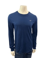 Hollister Men’s Size M Long Sleeve Crew Neck Must Have Collection Blue Tee