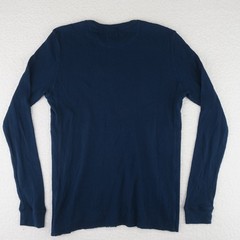 Adriano Goldschmied AG Waffle Knit Thermal Long Sleeve Shirt Men’s Medium Blue