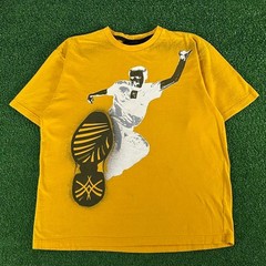 Vintage Y2K No Boundaries Kick It Skater Graphic Tshirt Size L Obscure