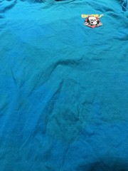 Y2K powell Blue Bones Surf Skate T-Shirt Size XL it’s like faded as shown