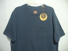 Common People Mens T-shirt Seesucker Blue NWT Size Small