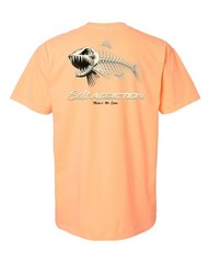 Salt Addiction Saltwater Bonefish Flats Fishing Short Sleeve T Shirt Ocean