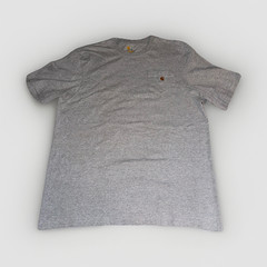 Carhartt Original Fit Gray Pocket T-Shirt Men’s XL Solid Crew Neck Short Sleeve