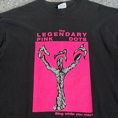 Vintage 90s The Legendary Pink Dots “Sing while you may” Band T Shirt XL Roc