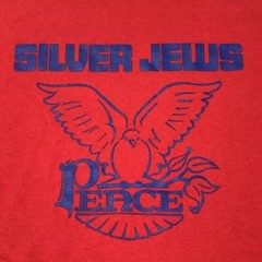 Silver Jews Peace Logo Red fULL sIZE s tO 5xl T Shirt Adults BT873