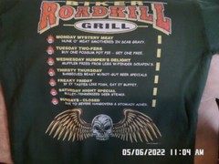 NEW Biker T-Shirt: Biker Road Kill Grill Funny Shirt (LOTS of Sizes & Colors)