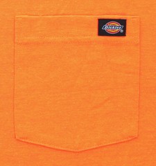 Dickies Men’s Jersey T-Shirt 50/50 Heavyweight Short Sleeve Pocket Crew Neck Tee