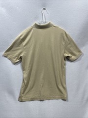CLAIBORNE Men’s Size Large Beige Polo Shirt