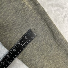 Calvin Klein Long Sleeve Shirt Mens XL Olive Green Heather Crewneck Cotton Blend