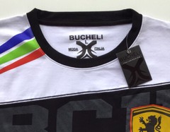 Men’s Bucheli Cotton T Shirt,Italian Style,Slim Fit,Stretch S to XL…A24.A
