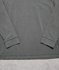 VTG Nike Mock Neck Shirt Men L Gray Long Sleeve Base Layer Swoosh Silver Tag Y2K