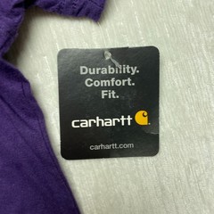 Carhartt Built for Strength T-Shirt Mens XL Purple Graphic Print Cotton Comfort
