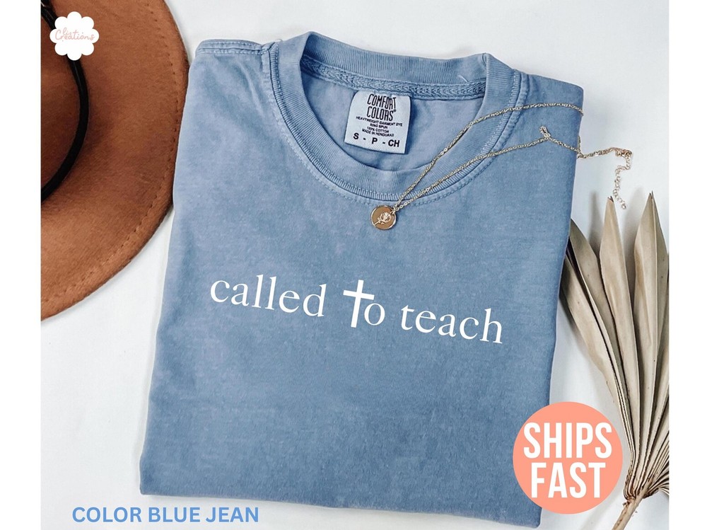 Christian Teacher Shirt Bible Teacher Appreciation Back To School Faith Tee