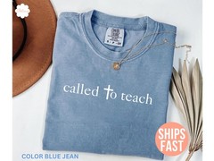 Christian Teacher Shirt Bible Teacher Appreciation Back To School Faith Tee