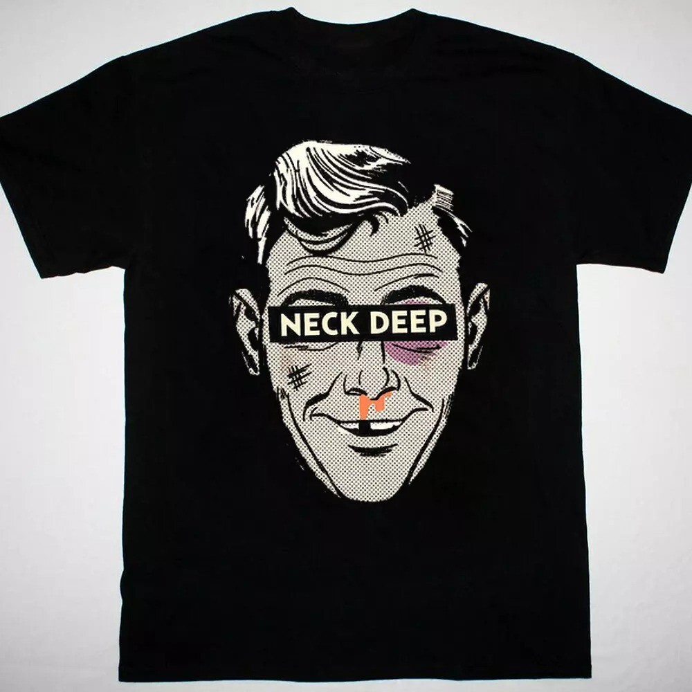Neck Deep band black T-shirt UNISEX All sizes S to 5XL