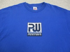 Vtg Alstyle Pennywise Shirt Mens XL Blue Short Sleeve Punk Rock Band Music Y2K