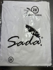 Sada Shirt Short Sleeve Crew Neck White Color Size Can Be Mixed S-6x