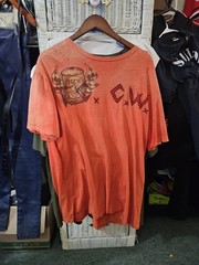 The Great China Wall 2XL VINTAGE AUTHENTIC SWAROVSKI Crystals Men’s MOTOR CITY