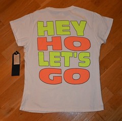 *1988 RAMONES – by MADEWORN* vtg-style concert tee shirt (S/M) Hey Ho Let’s Go