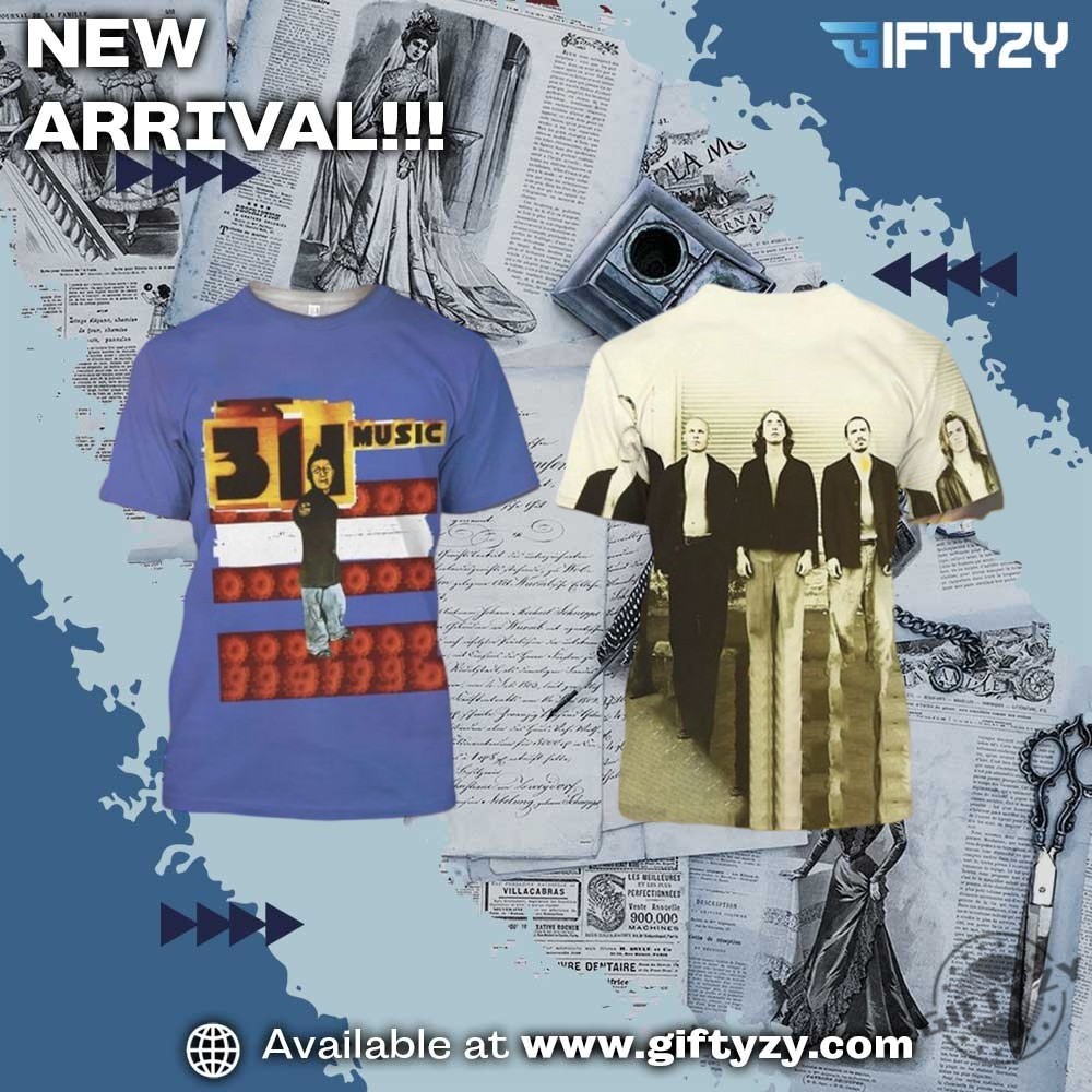 311 Music The Debut Studio Album Cover 3D Over Printed Shirt N05.316