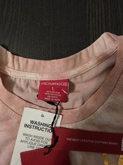 Victorious Los Angeles Follow Your Dreams Dirty Pink & Gold Men’s Large Tee NWT