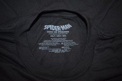 Spider-Man Across The Spider-Verse Mens Big & Tall Splatter Logo Shirt New 4XLT