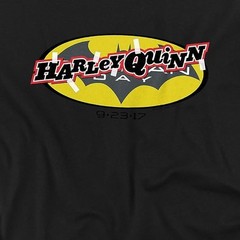 Batman Harley Quinn Day 9-23-17 Men’s Women’s T-Shirt XXL 2XL Black