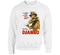 Django Franco Nero German Movie Poster Fan T Shirt