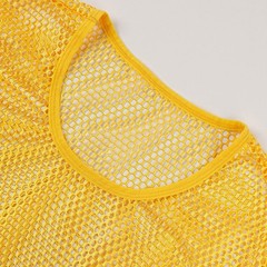 Mesh See Through Men TShirt Fishnet Short Sleeve Clubwear Undershirt Tee