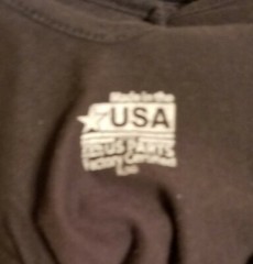 Skull US Flag Live Free T Tee Shirt Adult Sz XL/XG USA Red White Blue Blk #1046