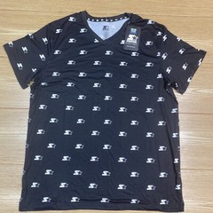 Camiseta Para Hombre Franela Manga Corta Playera Con Cuello V Talla M Starter