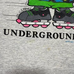 Vintage 1991 Seattle Underground Tour Cat Grunge Single Stitch Shirt USA – Large