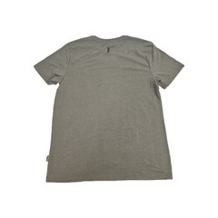 HUEL Mens Gray T Shirt Size XL Logo Front And Back Cotton Blend
