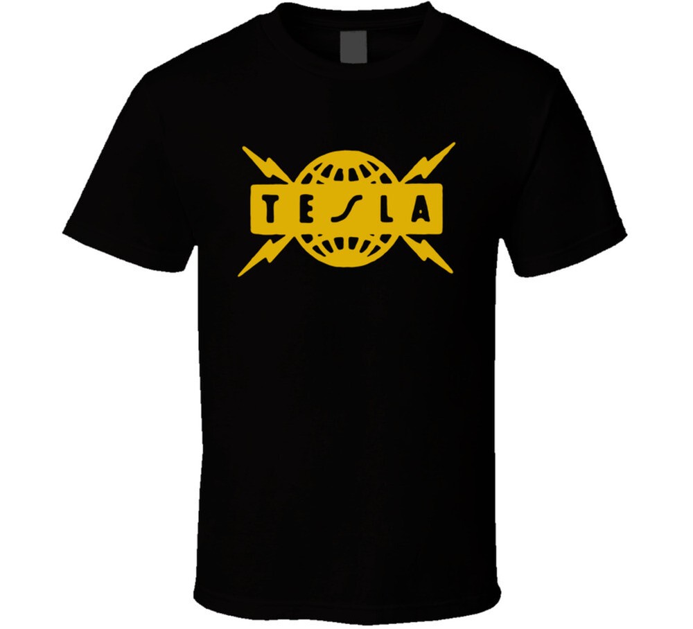 Tesla Music 80s Rock Band T Shirt