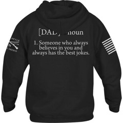 Grunt Style Dad Defined Pullover Hoodie – Black