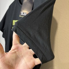 NEW 5.11 TACTICAL All Bark All Bite T-Shirt 100% Cotton 019 Black Size M