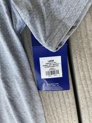 Champion Double Dry T-Shirt Mens Large Gray Athletic Logo Moisture Wicking NWT