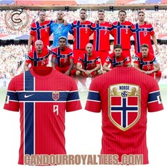 The 2026 World Cup Kit For The Norwegian National Team 3D Shirt