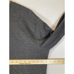 Workwear Carhartt Mens Medium Gray Long Sleeve Graphic Logo T-Shirt TK0231-M